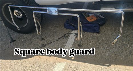 Square body c10 grill guard