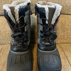 1Y Boys Cat & Jack Snow Boots  (PICK UP ONLY;READ DESCRIPTION!)