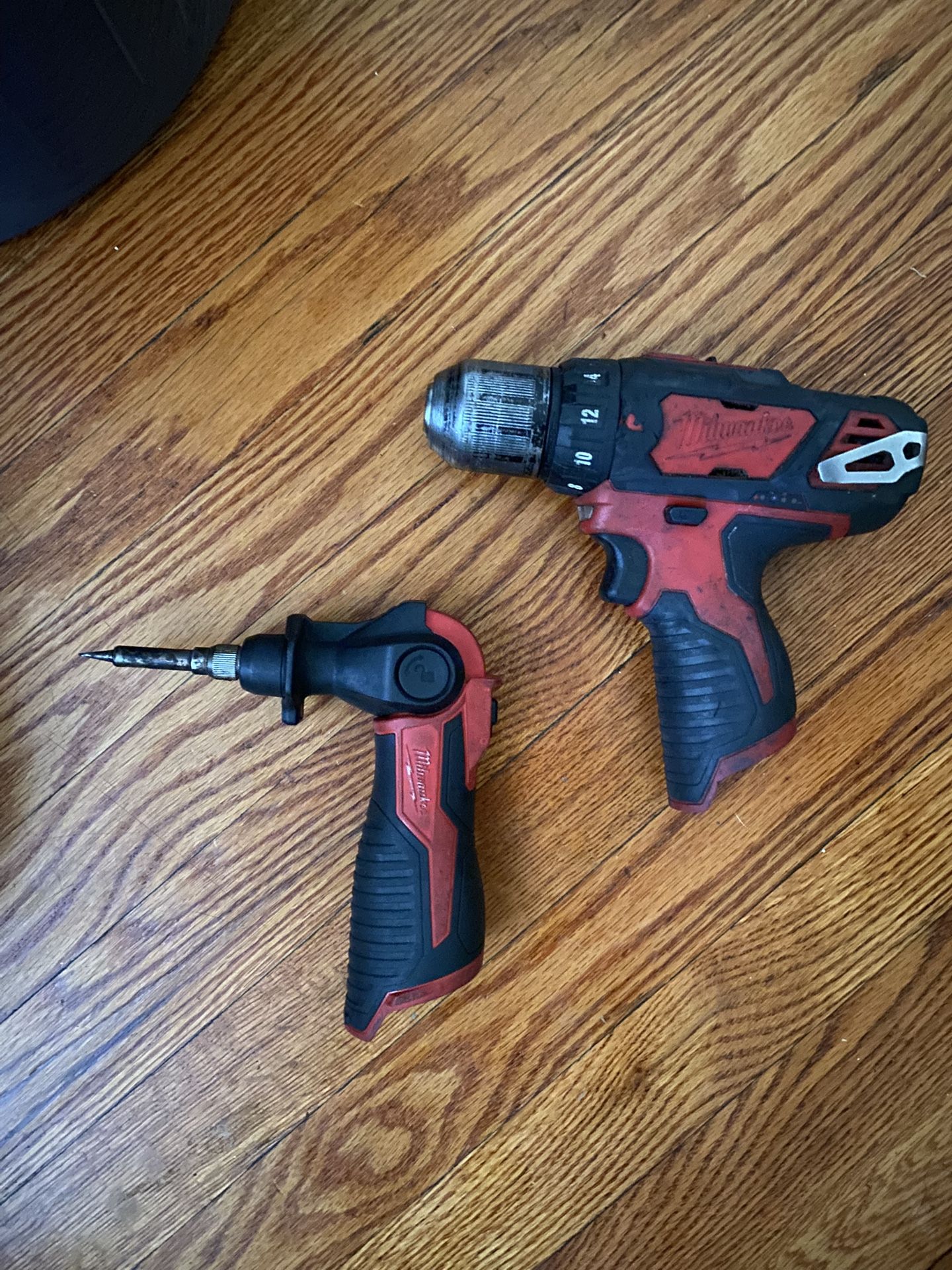 Milwaukee Impact Drill and Solder $80