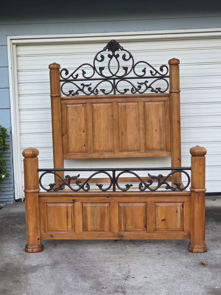 Elegant Queen Bed Frame