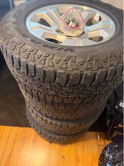 Chevrolet 6lug wheels and tires
