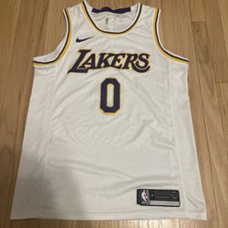 Kyle Kuzma Los Angeles Lakers Nike Authentic Jersey Swingman Size XS 36 White