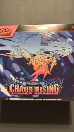 Pokemon Mega Evolution Chaos Rising ETB