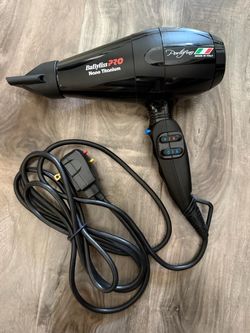 BaBylissPRO Nano Titanium Portofino Hair Dryer – Made in Italy