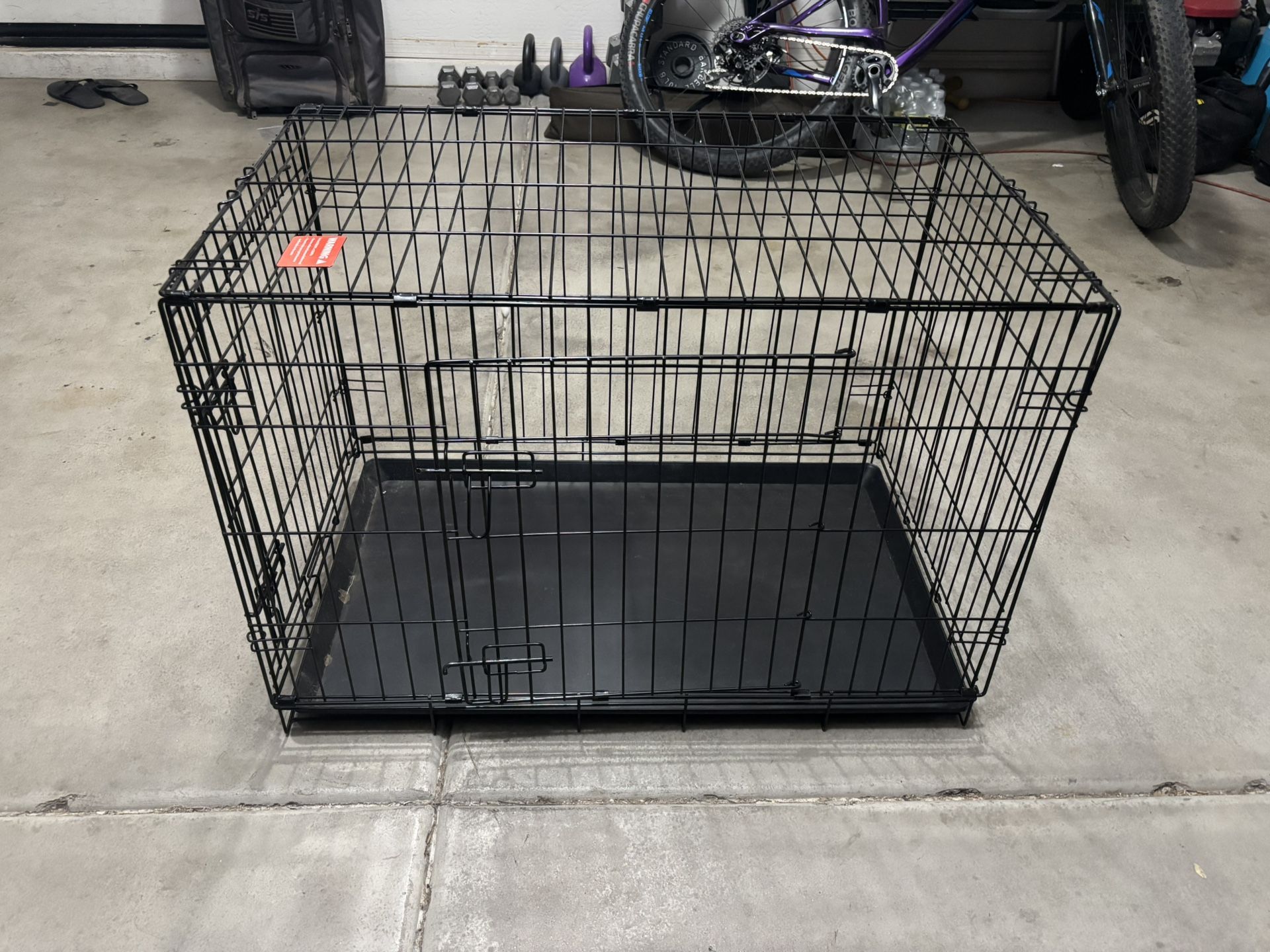 Medium Metal Folding Dog Training Kennel