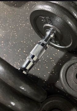 Adjustable Cast Iron Dumbbells ($100)