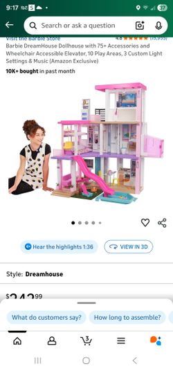 NEW BARBIE DREAMHOUSE