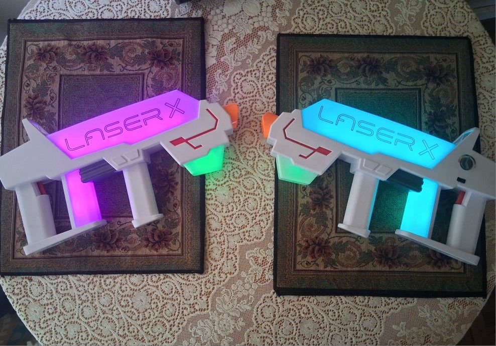 LASER X Revolution Two Player Long Range Laser Tag Gaming Blaster Toy Set