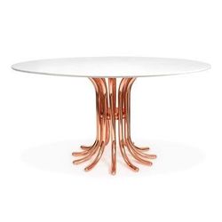 Jonathan Adler Carrara Marble Round Dining Table