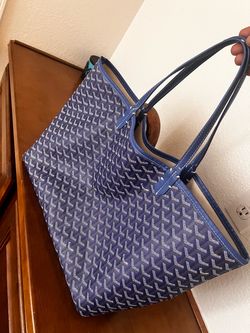 Goyard Saint Louis Tote Bag Blue