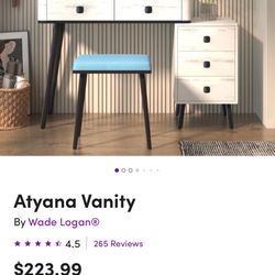 Almost Brand New Vanity, White