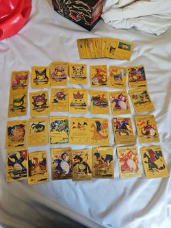 Pokemon gold cards