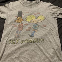 Nickelodeon Hey Arnold T-Shirt Short Sleeve