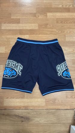 Supreme Rhinestone Swarovski Bling Athletic Mesh Shorts
