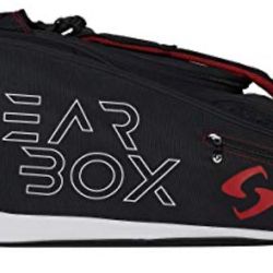 Gearbox 2019 Ally Bag - Black/Red racquetball or paddle ball bag