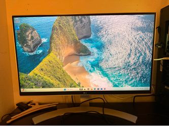 LG ultrafine 4k 27 in monitor
