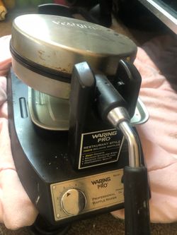 Warning pro waffle maker