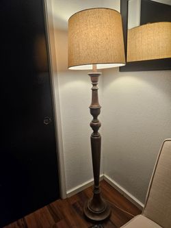 Lamp, 5.5 ft tall.