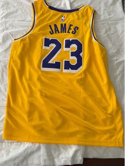 lakers LeBron James Nike jersey