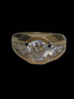 Mens gold ring #31881