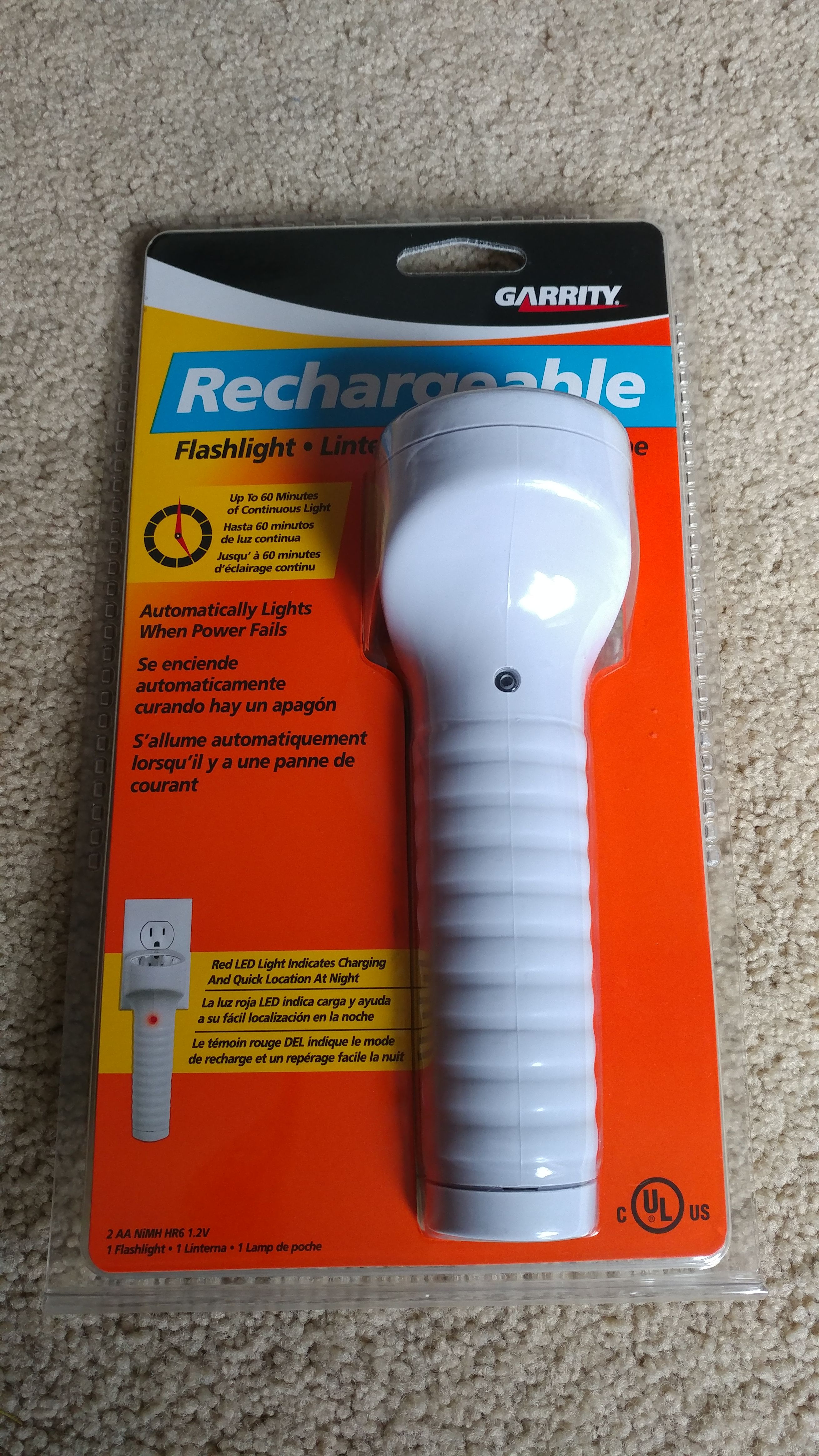 Garrity Industries E300G Power Failure Flashlights