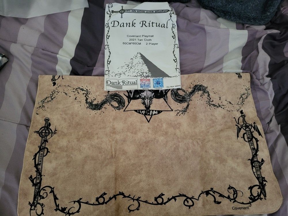 Dank Ritual Playmat With Bag And Tag