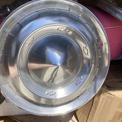 Tri Five Chevy Bow Tie Hubcaps 54-56 