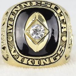 Minnesota Vikings 1969 NFL championship ring