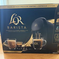 Philips L'OR Barista Coffee & Espresso System New w/ Capsules