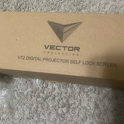 Vector Projection V72 Projector Self Lock Screen