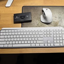 Logitech MX Keys And MX Master 3S Wireless Mouse