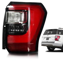 Tail Light Compatible with 2018-2021 Ford Expedition Platinum/Limited/King Ranch, Right Passenger Side 
