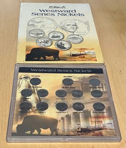 Westward nickel  , Louisiana purchase , Lewis & Clark series
