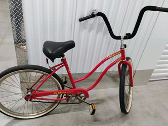Beach cruiser bike