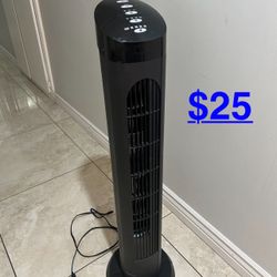 Cascade 40" 4-Speed Oscillating Tower Fan