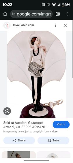 VINTAGE ART DECO ARMANI LAMP – ELEGANT & WORKING