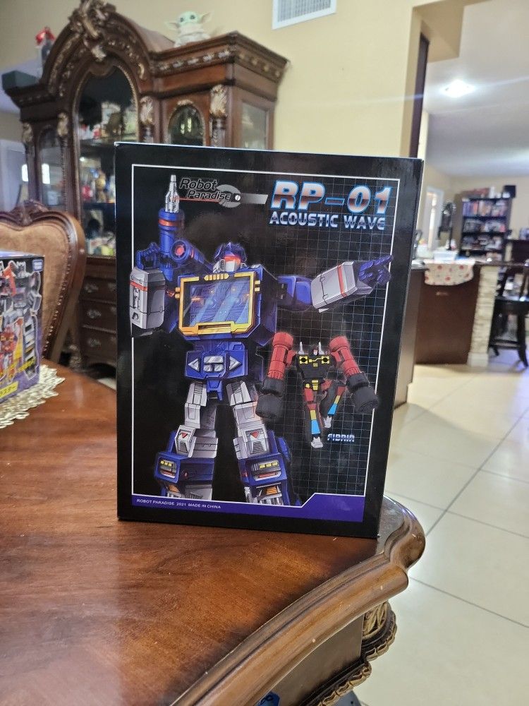 Transformers Soundwave Robot Paradise Rp 01 Acoustic Wave Super Rare