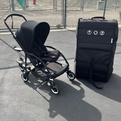 Bugaboo Bee5 Stroller W/travel Bag And Wheeled Board 