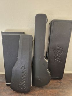 Paul Reed Smith PRS USA Electric Guitar Peavey Electric Bass Roadrunner Acoustic Bass Hardshell Case (Trades Okay)
