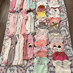 Baby girl clothes 0-6 Months / Baby Swing 