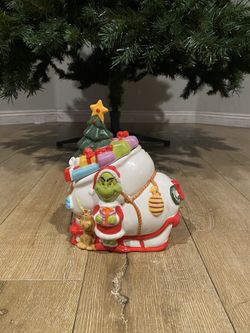 Grinch Cookie Jar