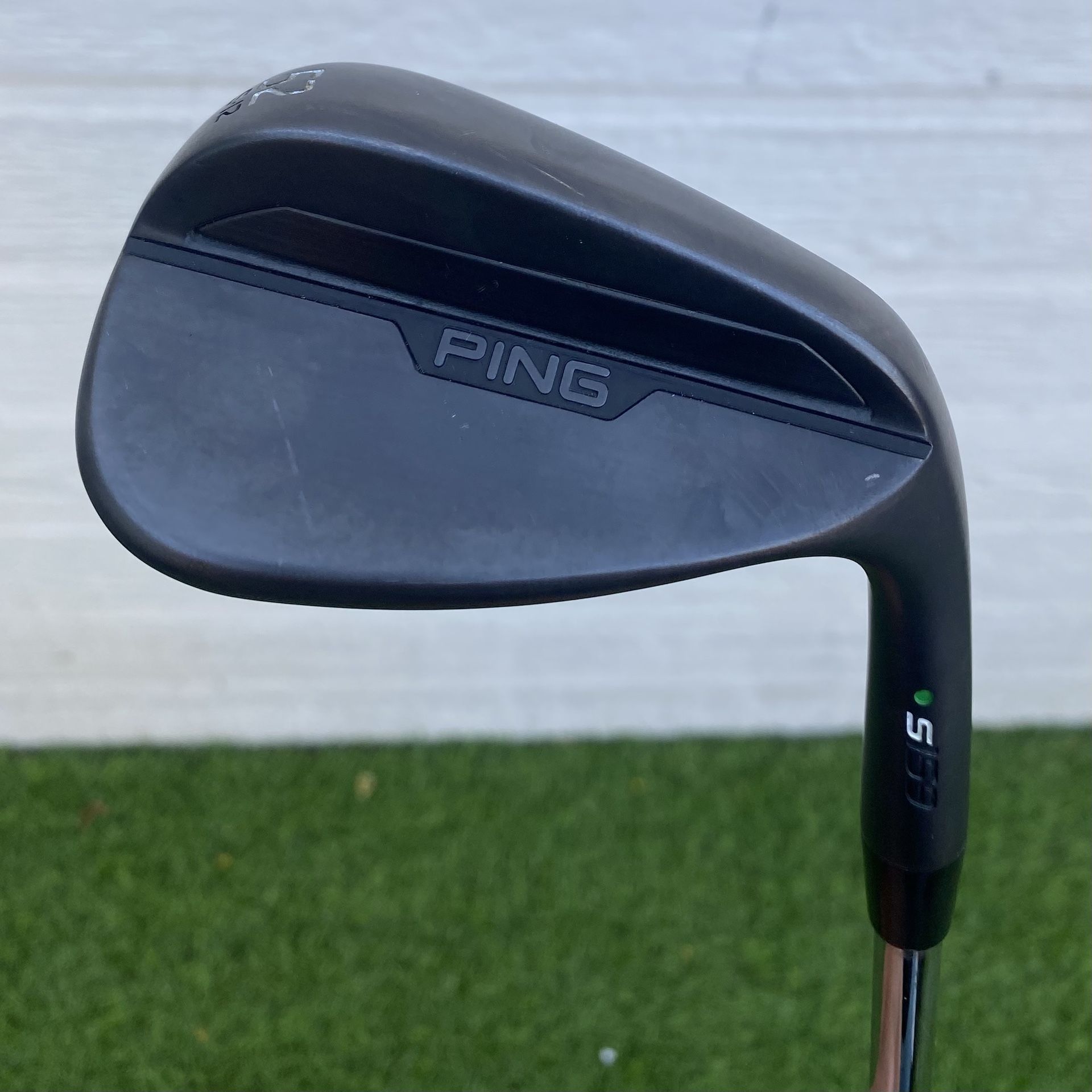 PING S159 Midnight Black 52° Gap Wedge Steel Shaft Wedge Flex