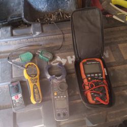 All Different Kinds Of Electricians Tools Voltmeters Laser Level