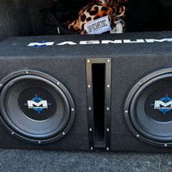 MTX Magnum Dual 10s With 400W RMS Amp