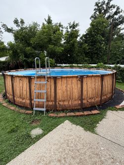 Coleman 22’ x 52” Above Ground Pool Package – ONLY 1 MONTH OLD! ☀️