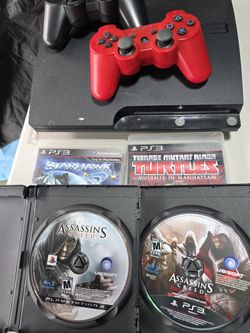 PS 3 & 4 w games/controllers