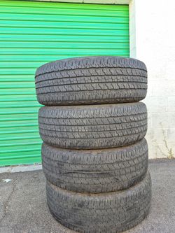 18" Goodyear Wrangler workhorse tires