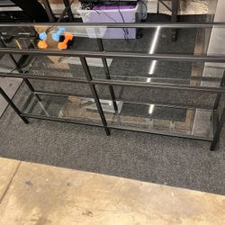 Glass Console Table 