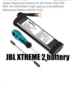 Rapthor 6000mAh Replacement Battery for JBL Xtreme 2