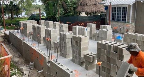 Concrete blocks